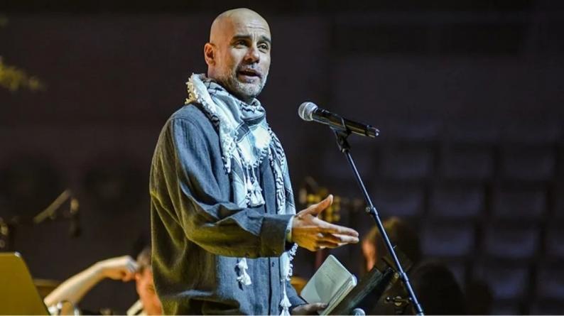 غوارديولا يجدد تضامنه مع فلسطين: لا تصمتوا أمام معاناة الأطفال في غزة غوارديولا يجدد تضامنه مع فلسطين: لا تصمتوا أمام معاناة الأطفال في غزة