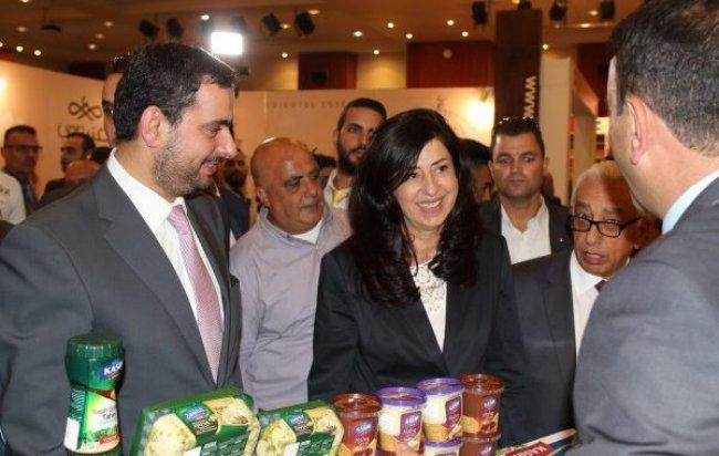 تاكيد فلسطيني اردني على اهمية معرض الصناعات الاردنية في تطوير التبادل التجاري وتطوير العلاقات الاقتصادية