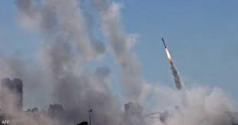 رشقة صاروخية من لبنان باتجاه مستوطنة كريات شمونة