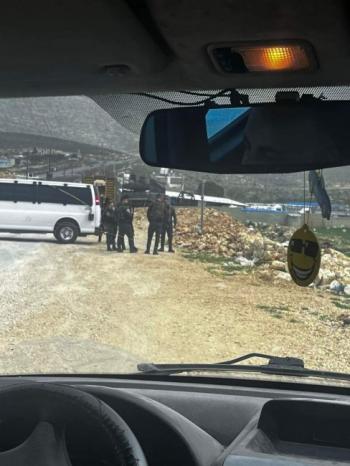 الاحتلال يهدم محطة ترحيل النفايات الصلبة التابعة لبلدية الرام