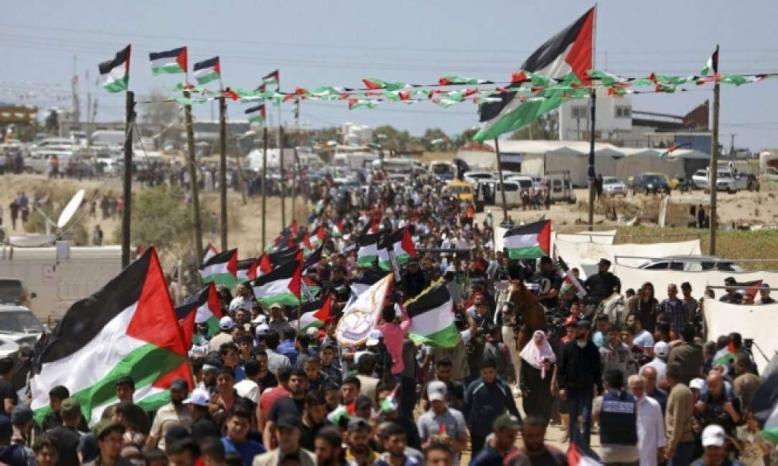 الهيئة الوطنية لمسيرات العودة وكسر الحصار في غزة تقرر تعديل مسماها