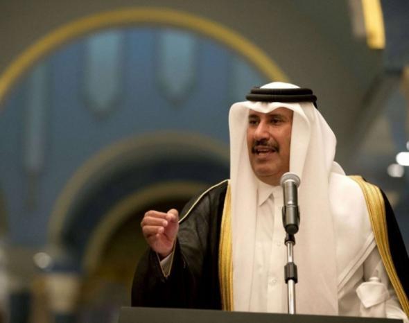حمد بن جاسم يدعو الرئيس عباس الى نقل السلطة بشكل سلمي وديمقراطي حمد بن جاسم يدعو الرئيس عباس الى نقل السلطة بشكل سلمي وديمقراطي