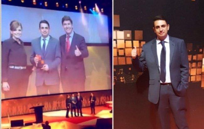 فلسطيني يفوز بجائزة أفضل موظف في إسبانيا