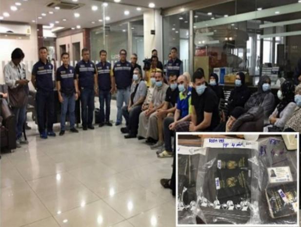 الشرطة التايلندية تعتقل 20 لاجئًا فلسطينيًا