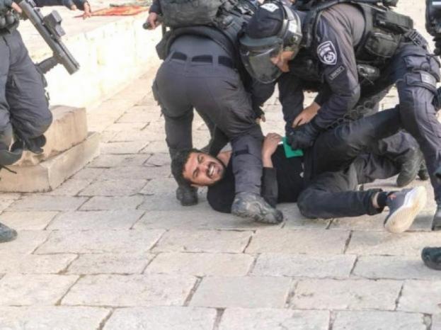 الاحتلال يعتقل شابا من القدس الاحتلال يعتقل شابا من القدس
