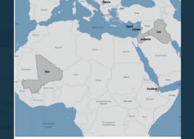 المخابرات الألمانية تحذف &quot;إسرائيل&quot; من خريطة الشرق الأوسط