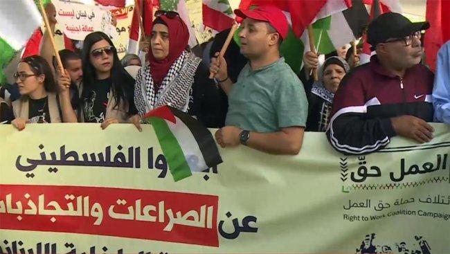 مؤسسات فلسطينية في لبنان تؤكد مواصلتها الاحتجاج ضد إجراءات العمل الجديدة