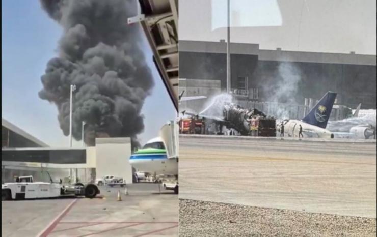 السعودية تعلن مقتل 3 مواطنين وإصابة آخرين في هجوم لأنصار الله استهدف مطار الملك خالد بالرياض
