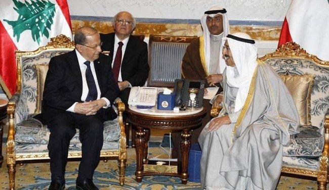الرئيس اللبناني وامير الكويت يجددان ادانتهما لقرار ترامب بشان القدس