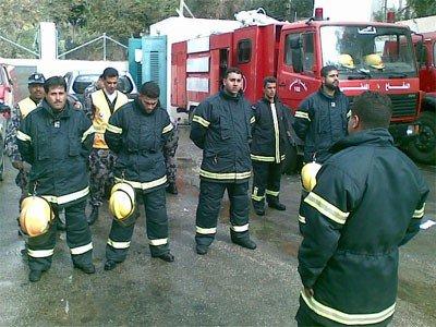 إنقاذ 4 مواطنين من حريق بمنزلهم في قباطية