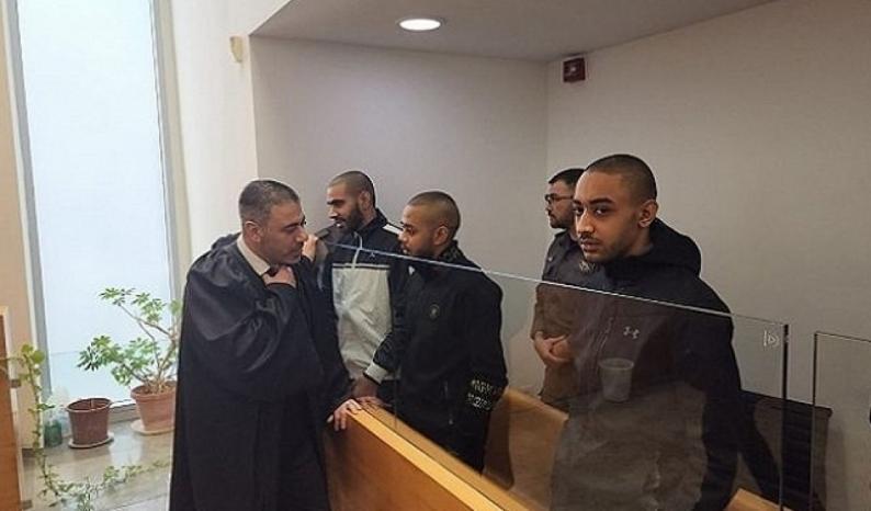 جلسة محاكمة لثلاثة شبان من معتقلي "هبة الكرامة" بحيفا جلسة محاكمة لثلاثة شبان من معتقلي "هبة الكرامة" بحيفا