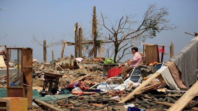 مصرع 99 شخصا بإعصار شرقي الصين
