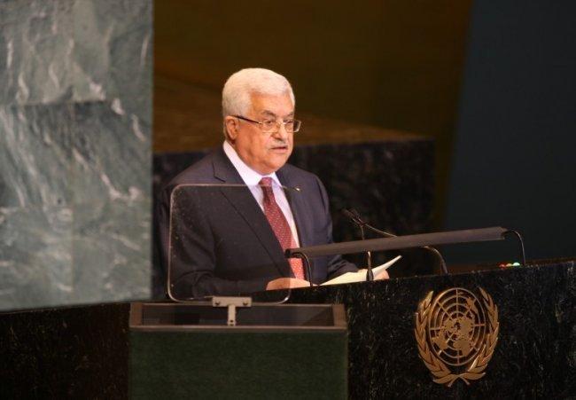 خطاب الرئيس عباس في الامم المتحدة