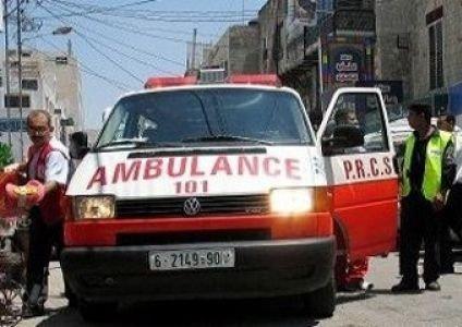 اصابة 7 مواطنين في حادث سير قرب جنين