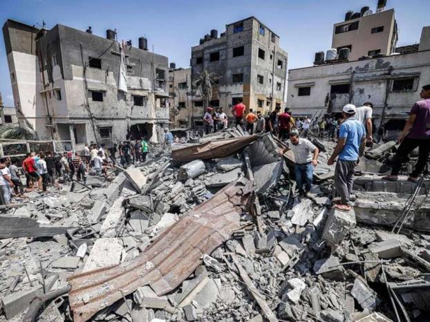 8 شهداء بينهم أطفال بقصف إسرائيلي لمنزلين بمدينة رفح