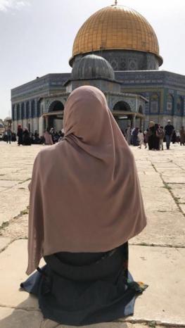 أول ليلة قدر في الأقصى ! أول ليلة قدر في الأقصى !