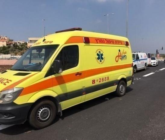 حيفا| 20 مصاباً بحادث سير قرب جسر الزرقاء