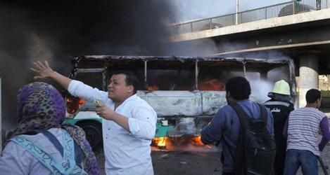 اشتباكات بين انصار مرسي ومعارضين في القاهرة