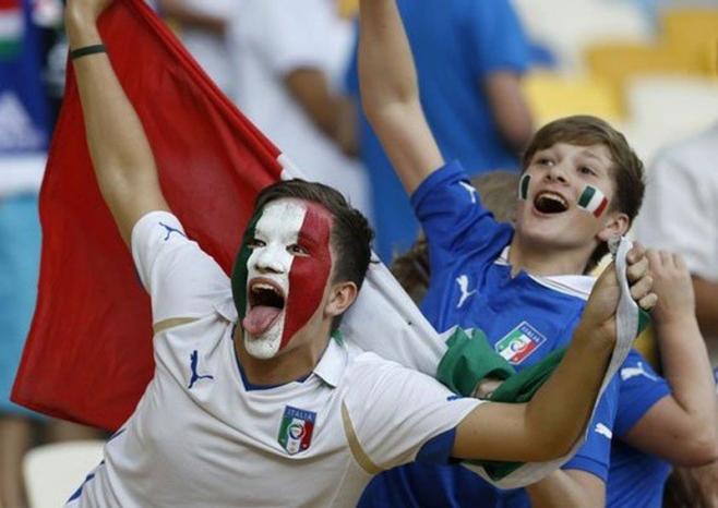 بالصور.. يورو 2012 يزداد اثارة بعد تأهل ايطاليا للنصف النهائي