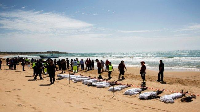 العثور على 8 جثث لمهاجرين في البحر المتوسط
