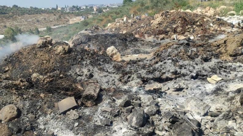 جودة البيئة: نتابع إغلاق مكب عشوائي للنفايات في النزلة الوسطى بطولكرم جودة البيئة: نتابع إغلاق مكب عشوائي للنفايات في النزلة الوسطى بطولكرم