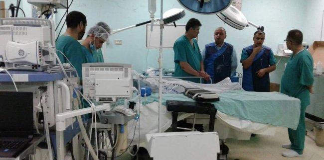 طاقم طبي من الضفة يغادر الاحد لاجراء العمليات المعقدة بمشافي غزة