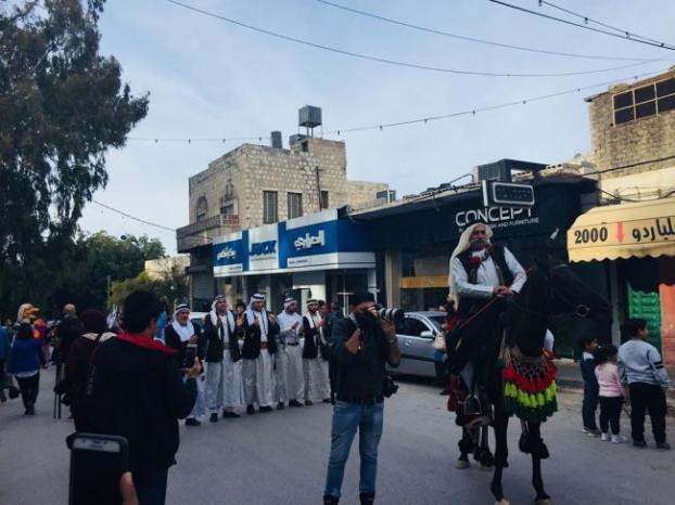 الفرح والفن في كرنفال الشارع في نابلس الفرح والفن في كرنفال الشارع في نابلس