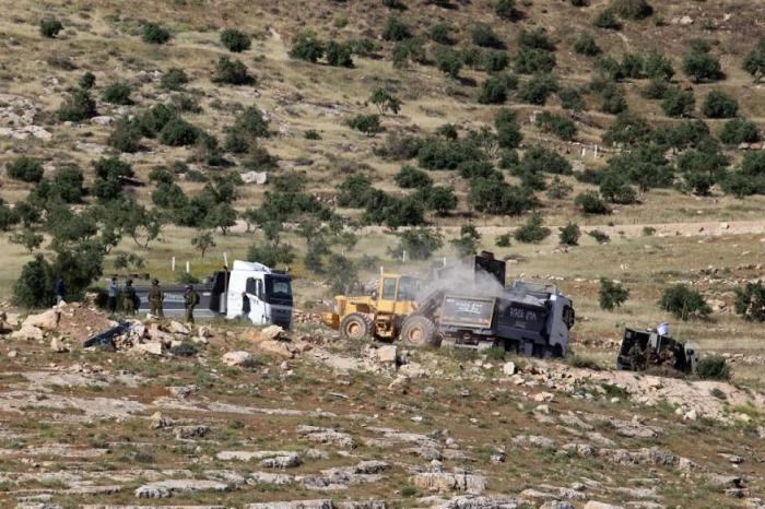 الاحتلال يهدم منشآت زراعية في قرية معاوية بالداخل المحتل الاحتلال يهدم منشآت زراعية في قرية معاوية بالداخل المحتل