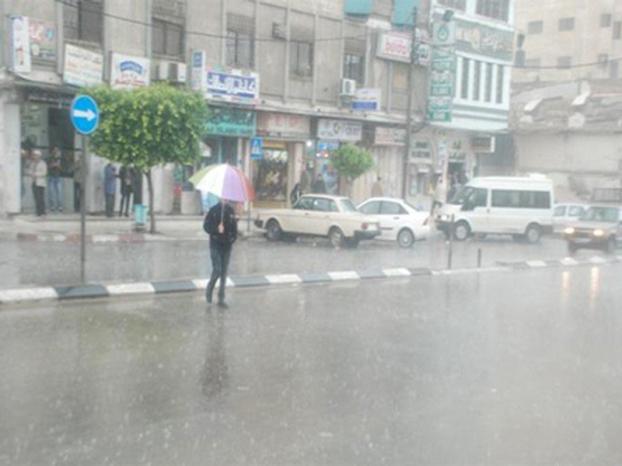 الأرصاد الجوية: أعلى نسبة امطار في رام الله بنسبة 89%