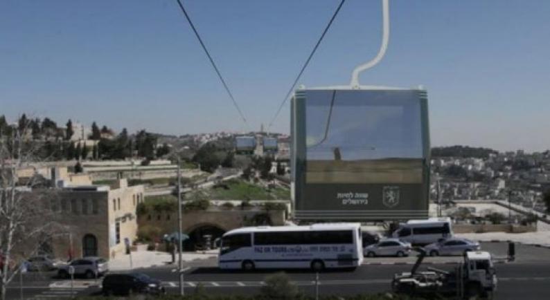 هيئة وزارية إسرائيلية تصادق على &quot;القطار الهوائي&quot; في القدس