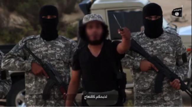 بالفيديو: من سيناء..داعش يهدد إسرائيل مرة أخرى باللغة العبرية