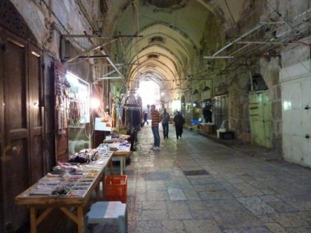 في القدس العتيقة لا توجد سياحة ولا زوار حوانيت