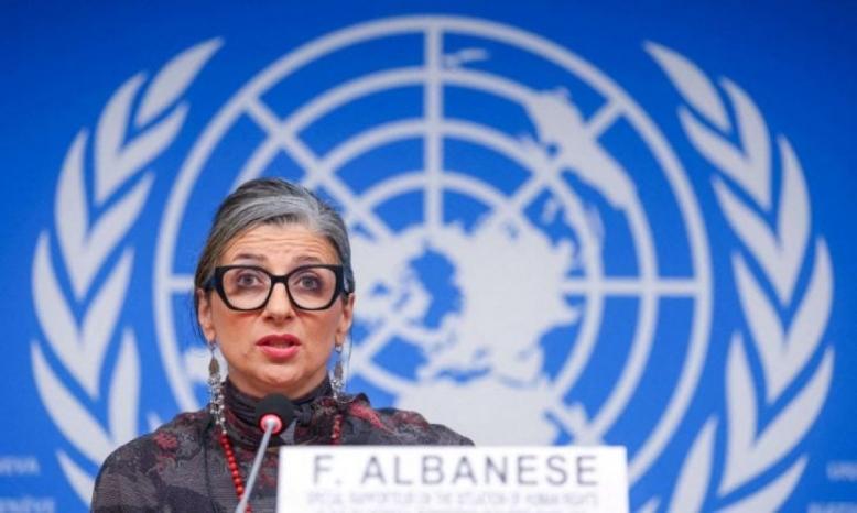 ألبانيزي: قتل "إسرائيل" أطفال غزة تشبه ممارسات النازيين خلال "الهولوكوست"