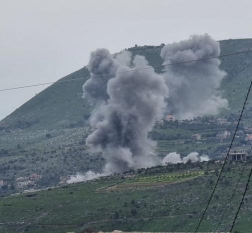 بغارات وقصف مدفعي.. الاحتلال الإسرائيلي يستهدف عدة بلدات جنوبي لبنان