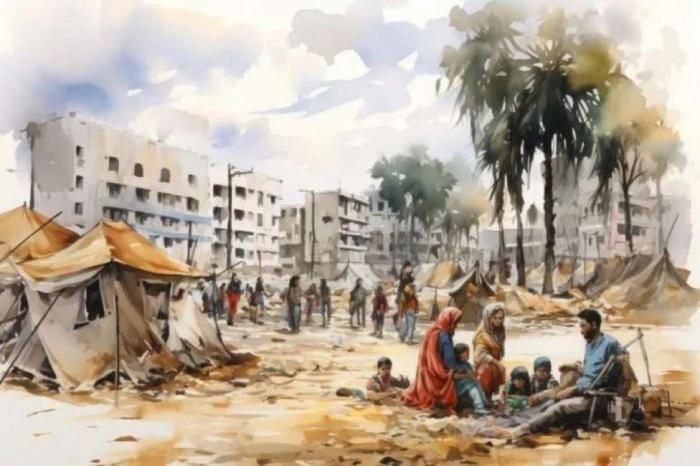 أمية جحا تكتب: يوميات فنانة تشكيلية من غزة تحت القصف