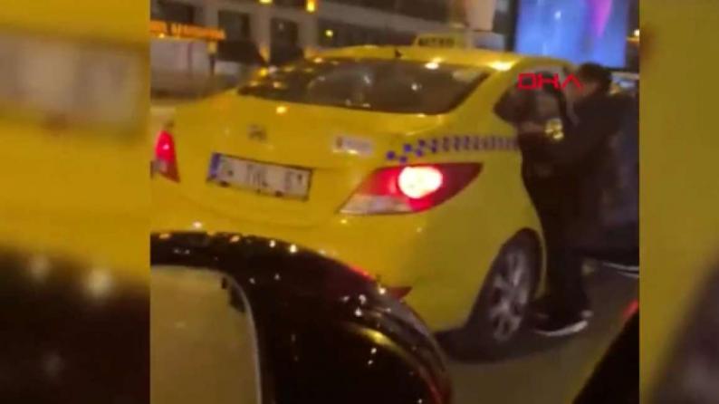 سائق &quot;تاكسي&quot; تركي يسحل سائحة فرنسية في إسطنبول