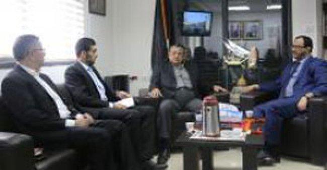النائب العام يلتقي بسفير الاكوادور لدى فلسطين