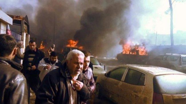 عشرات القتلى والجرحى في انفجار سيارة مفخخة بمدينة أعزاز السورية