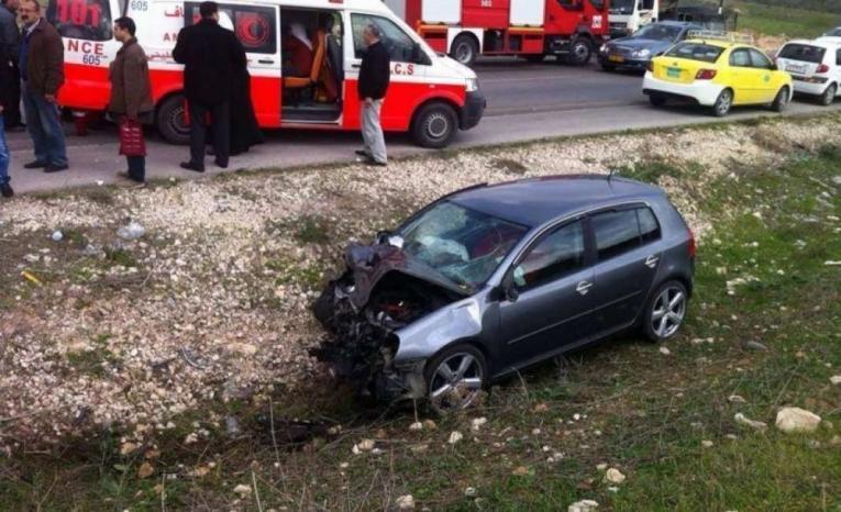 وفاة مواطن متأثراً بإصابته بحادث سير ذاتي في نابلس