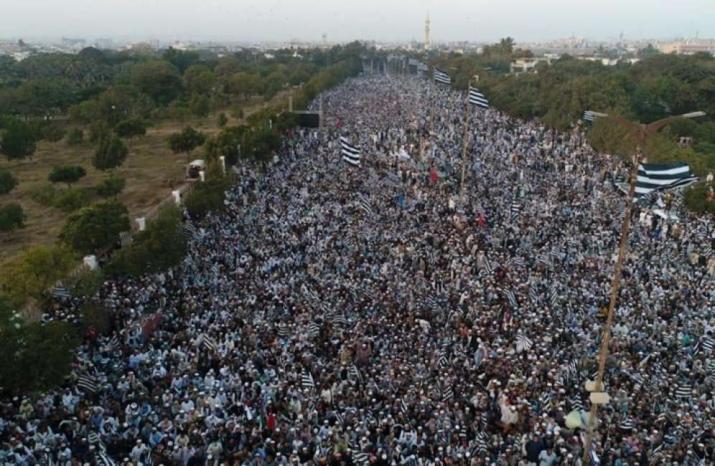 &quot;مسيرة مليونية&quot; بباكستان رفضا للتطبيع مع الاحتلال