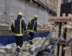 في يوم العمال .. اصابة 4 عمال في بناية قيد الانشاء في نابلس