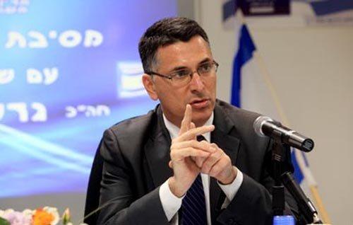 استقالة وزير الداخلية الاسرائيلي جدعون ساعر