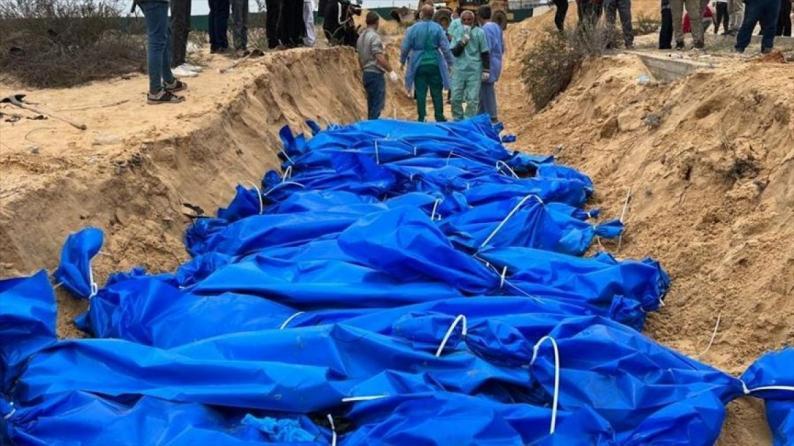 مجلس الأمن يدعو لتحقيق مستقل في المقابر الجماعية بغزة مجلس الأمن يدعو لتحقيق مستقل في المقابر الجماعية بغزة