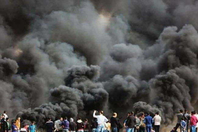 دخان.. كوكب غزة!