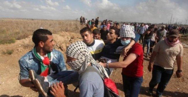 إصابة 3 شبان برصاص الاحتلال شمال غزة