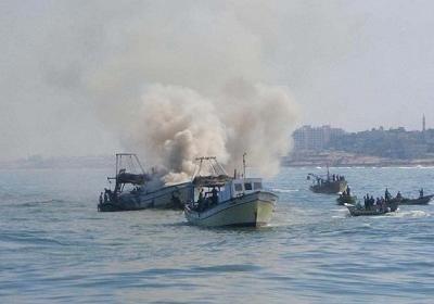 بحرية الاحتلال تصيب 3 صيادين بجروح قبالة بحر غزة