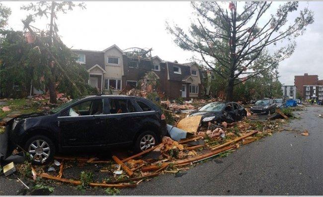 كندا: اعصار أوتاوا حولها إلى &quot;ساحة حرب&quot;