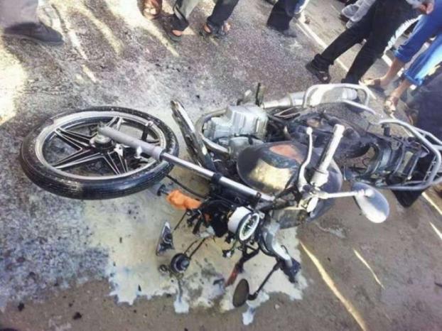 إصابة واحدة جراء استهداف صاروخي لدراجة نارية شرق غزة