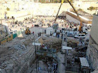 مخطط اسرائيلي لبناء طابق اسفل ساحة البراق