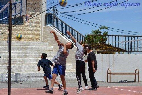 رام الله: أول أكاديمية لكرة الطائرة المصغرة في قرية أبو فلاح